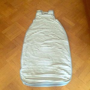 Woolino sleepsack. Blue/white. Size 2-4 years
